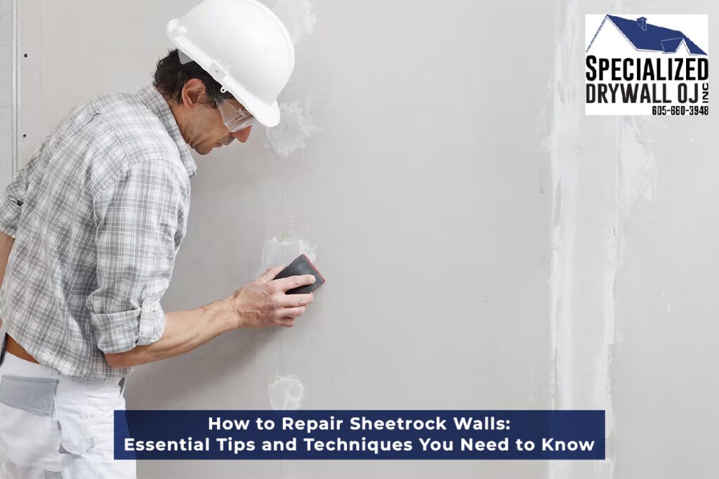 Repair Sheetrock Walls