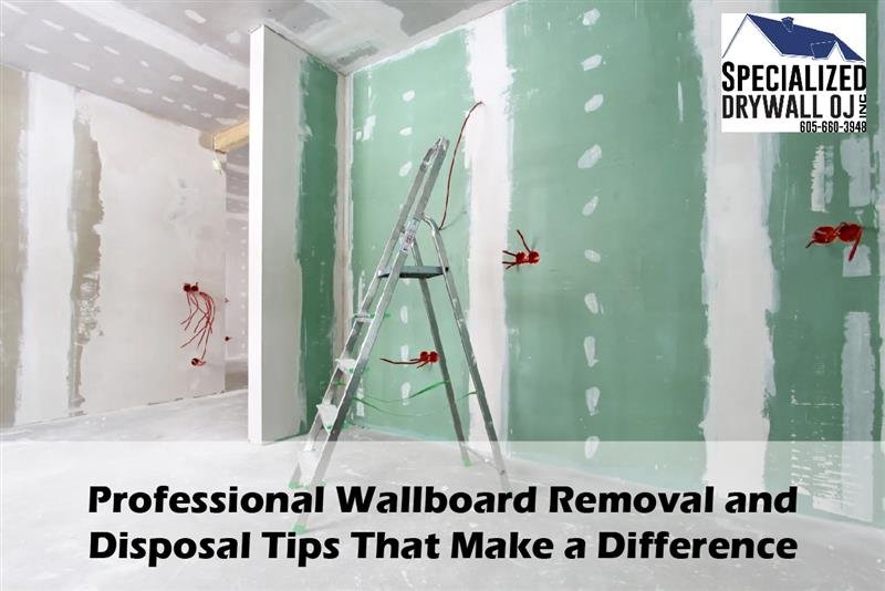 Wallboard Removal and Disposal