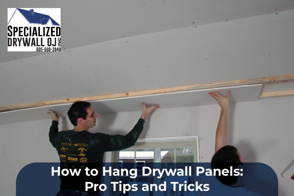 Hang Drywall Panels