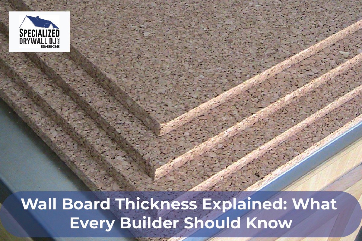 Wall Board Thickness Chart
