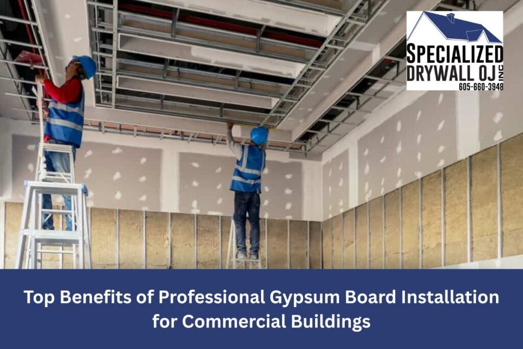 gypsum board installation