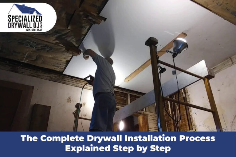 The Complete Drywall Installation Process Explained Step by Step ...